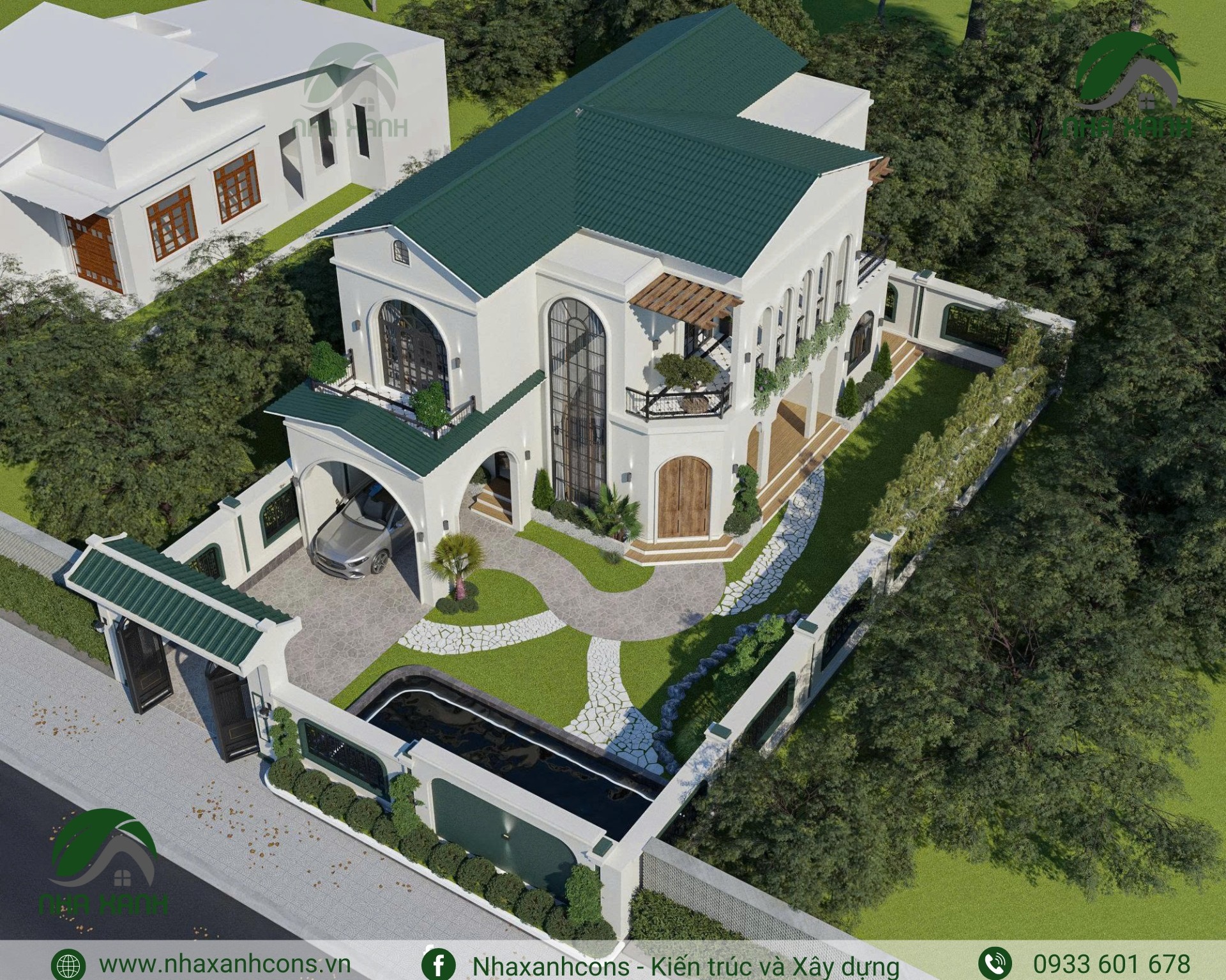 Thiết kế nhà Địa Trung Hải tại Đồng Nai