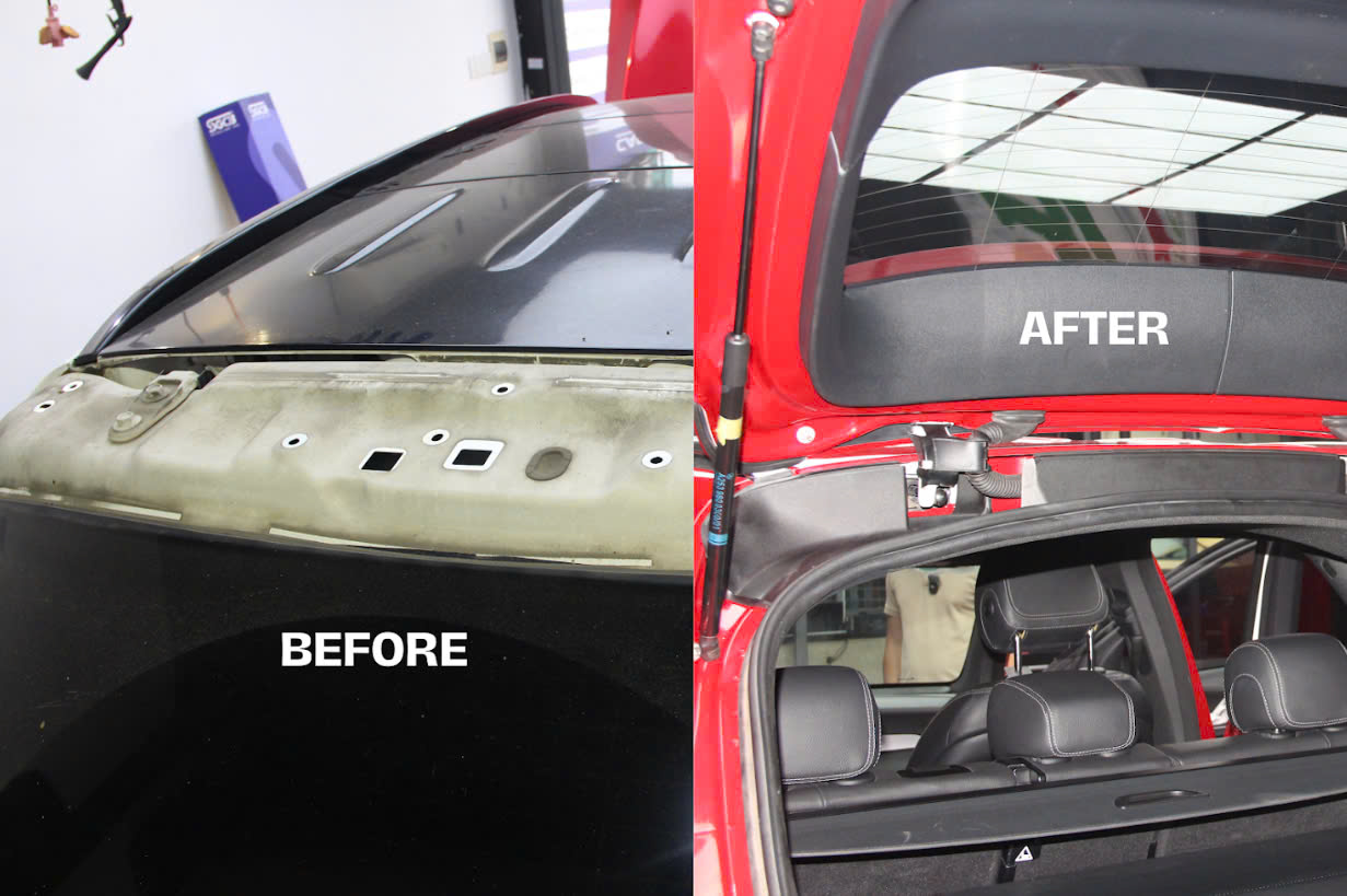 Bạn có thể dán decal từng phần để tạo điểm nhấn mà không cần phủ toàn bộ xe