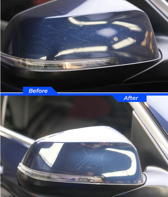 Không chỉ đánh bóng sơn xe, hãy quan tâm đến việc chăm sóc các bộ phận khác của xe như kính lái, kính hậu