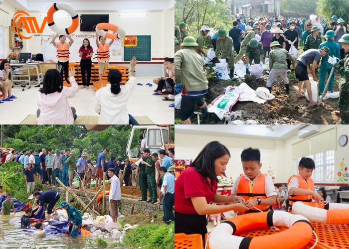 Nâng cao nhận thức cho người dân đề phòng khi bão xảy ra