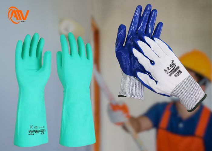 Găng tay cao su ngăn sơn hiệu quả