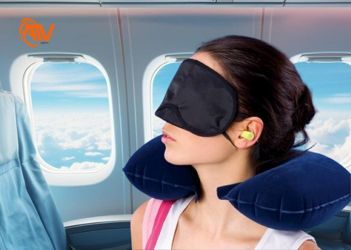Sử dụng nút bịt tai khi đi máy bay