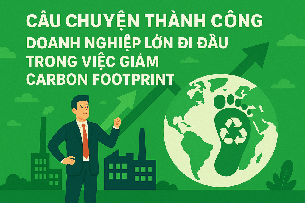 Câu chuyện Thành Công: Doanh nghiệp lớn đi đầu trong việc giảm Carbon Footprint