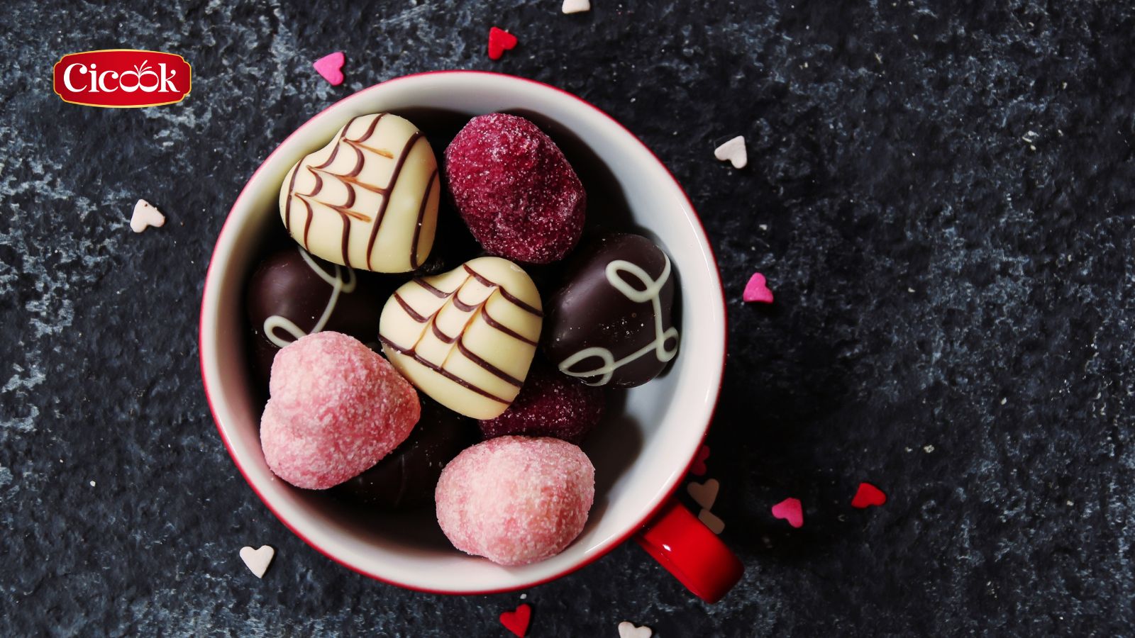 Kẹo socola trái tim (Heart-Shaped Chocolate)