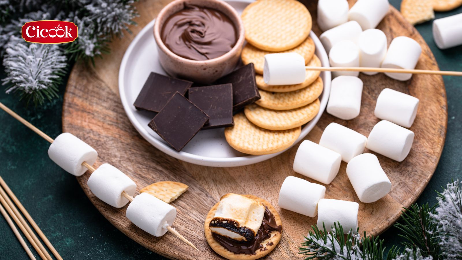 Kẹo marshmallow socola (Chocolate Marshmallow Candy)