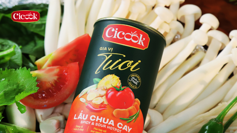 Xốt lẩu chất lượng cao và hành phẩm đa dụng cho mọi bữa ăn