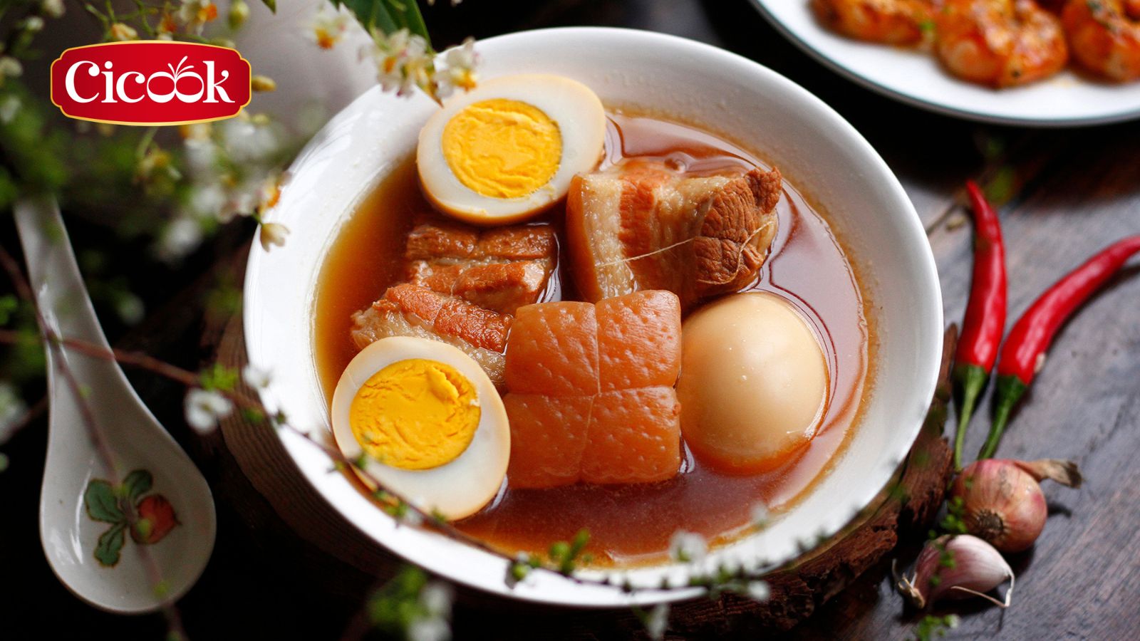 Thịt kho hột vịt cho ngày tết