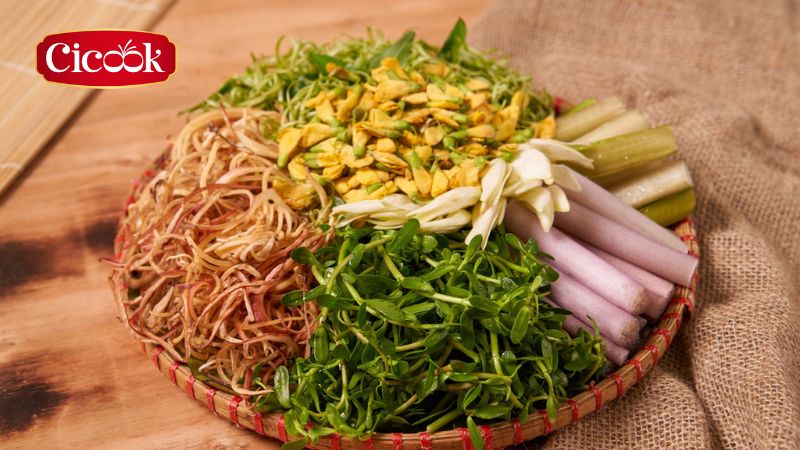 Các loại rau hay ăn kèm với lẩu miền tây