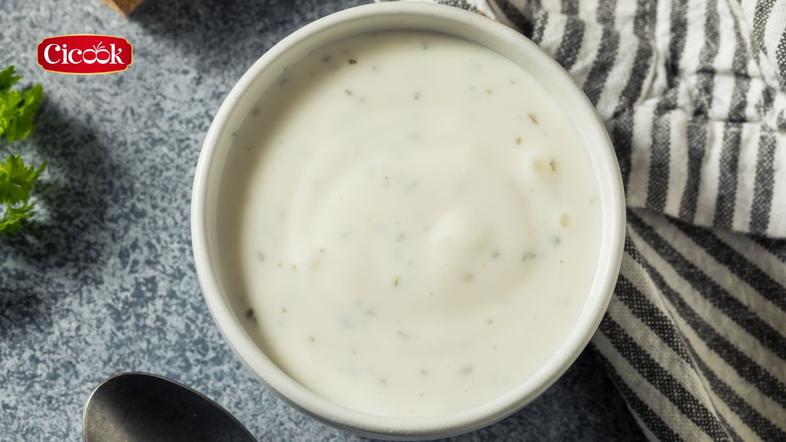 Xốt kem trộn salát