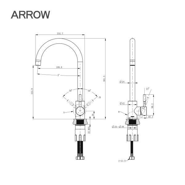voi-bep-nong-lanh-chinh-hang-arrow-AG4510M