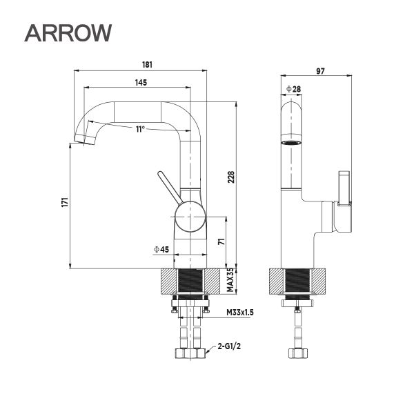 voi-lavabo-nong-lanh-arrow-AMP11862CP