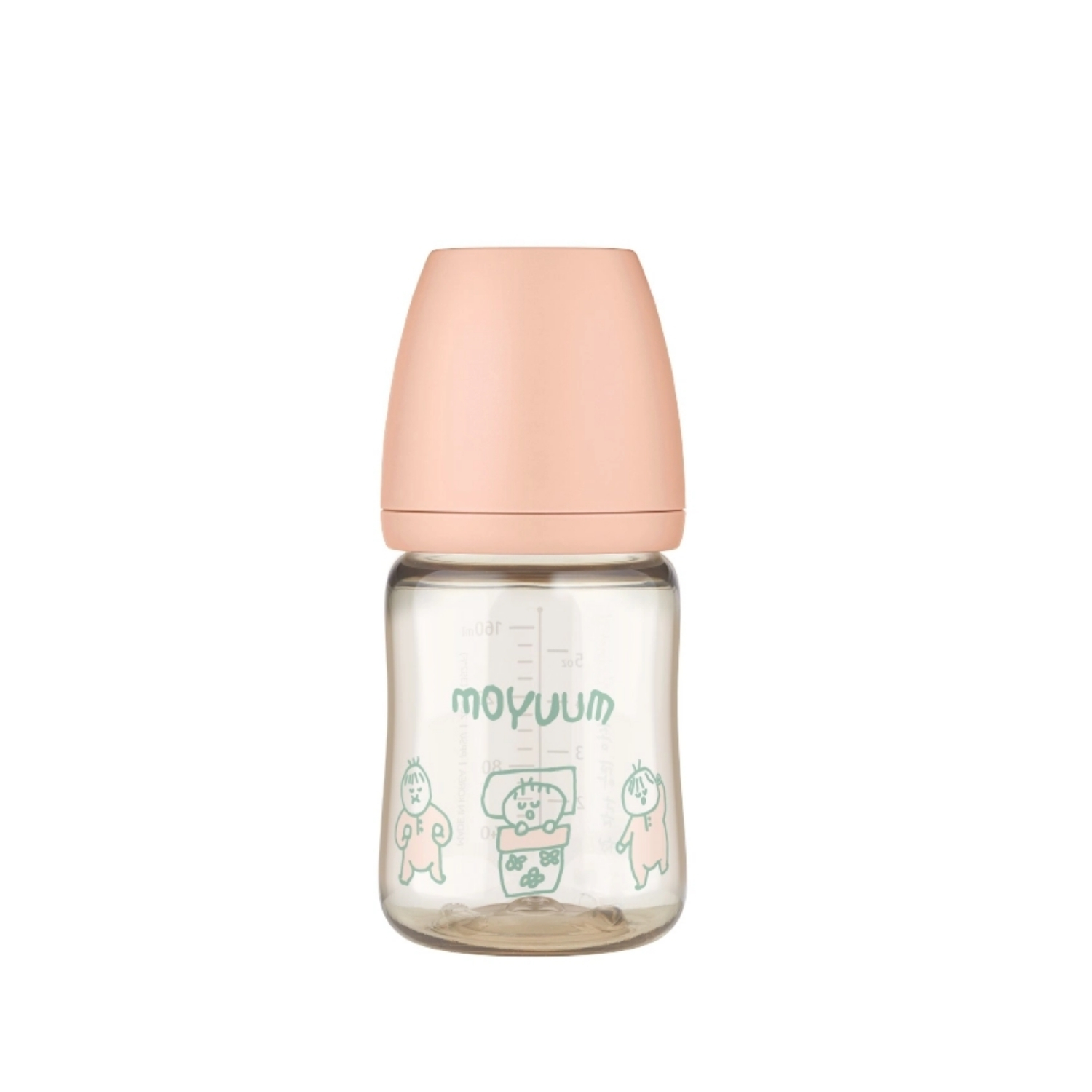 Bình Sữa Moyuum PPSU 170ml - Ogu Hồng