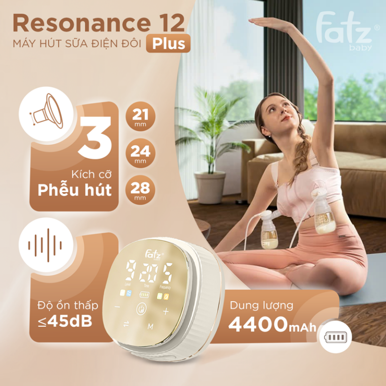 Thống số kỹ thuật của máy hút sữa điện đôi Resonance 12 Plus