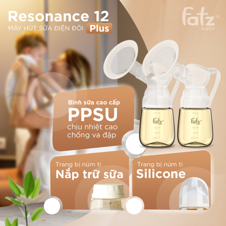 Điểm nổi bật của máy hút sữa điện đôi Resonance 12 Plus
