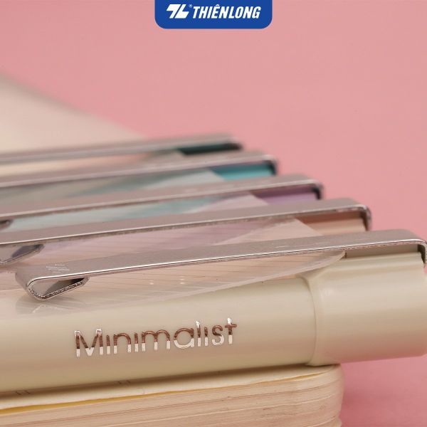 Bút gel B - Minimalist Butter Gel Thiên Long - Premium tip - Mực Xanh