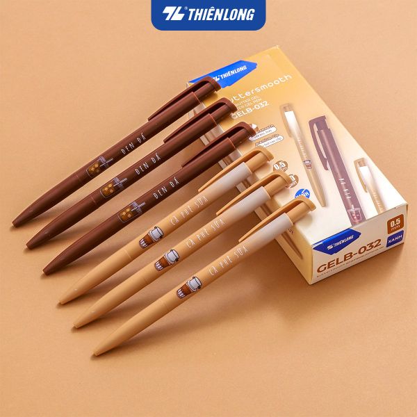 Bút gel B - Buttersmooth Gel Thiên Long GELB-032 - Bản Cà Phê