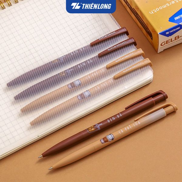 Bút gel B - Buttersmooth Gel Thiên Long GELB-032 - Bản Cà Phê