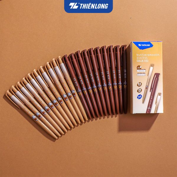 Bút gel B - Buttersmooth Gel Thiên Long GELB-032 - Bản Cà Phê