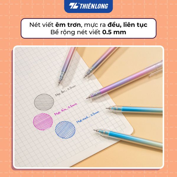 Bút gel Minimalist Thiên Long GEL-072