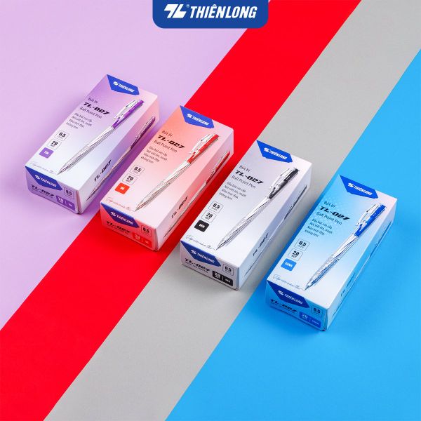 Bút Bi Thiên Long TL-027 – Lựa Chọn Cho Học Sinh & Văn Phòng