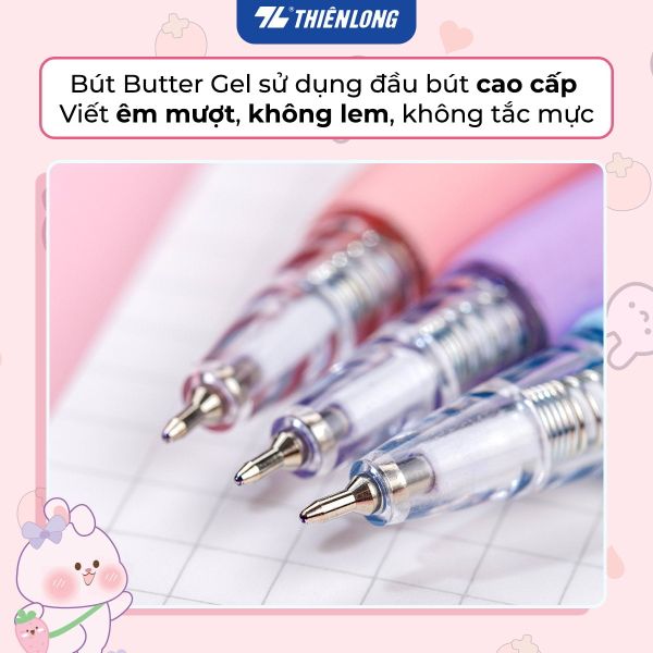 Ngòi bút 0.5mm – Nét viết mảnh, trơn mượt