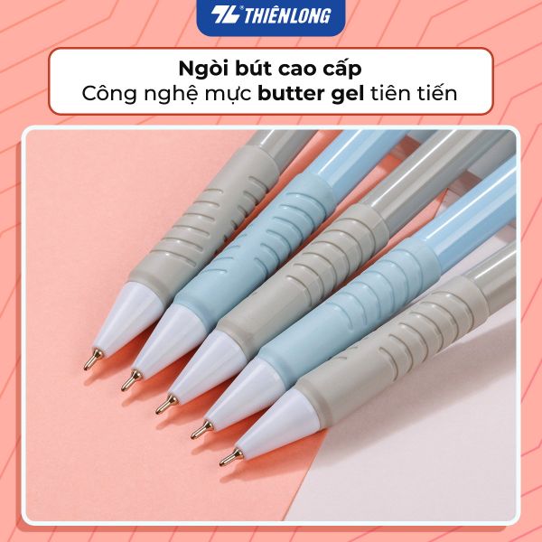 Bút Gel B Minimalist Butter Gel Thiên Long GELB-02