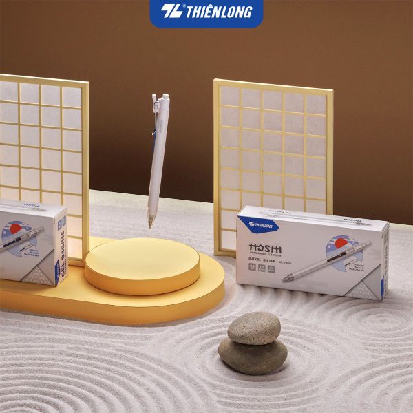 Bút Gel Hoshi Thiên Long GEL-048/HS | Công nghệ Nhật Bản