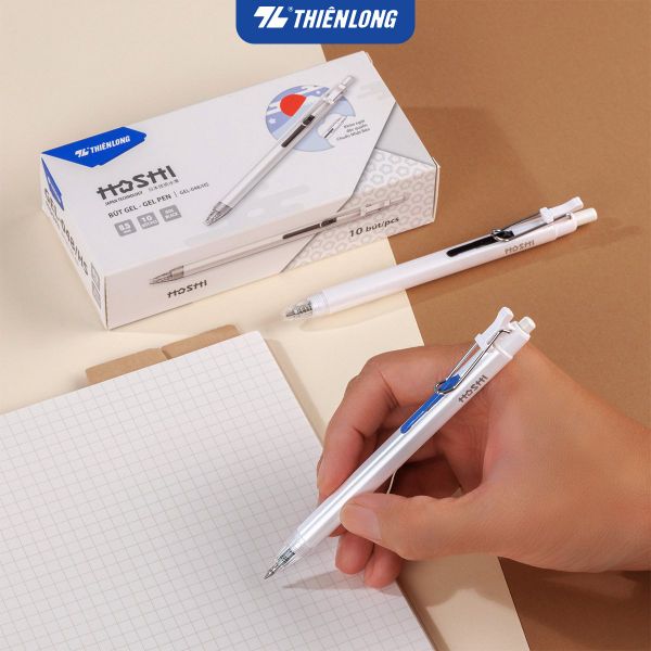 Bút Gel Hoshi Thiên Long GEL-048/HS | Công nghệ Nhật Bản