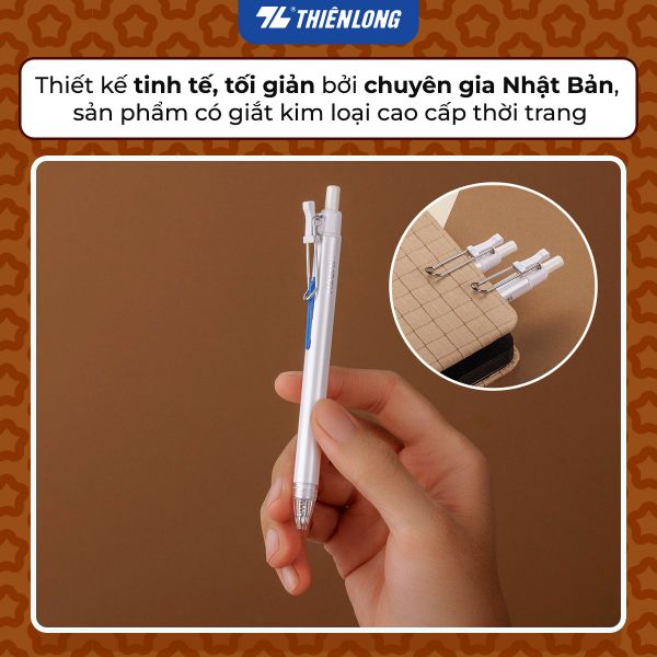 Thiết kế của Bút Gel Hoshi Thiên Long GEL-048/HS | Công nghệ Nhật Bản