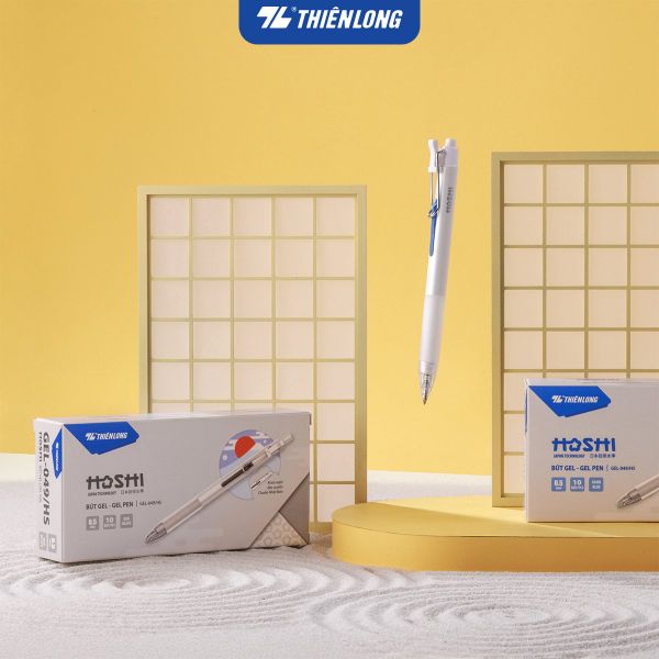 Bút gel Hoshi Thiên Long GEL-049/HS | Công nghệ Nhật Bản