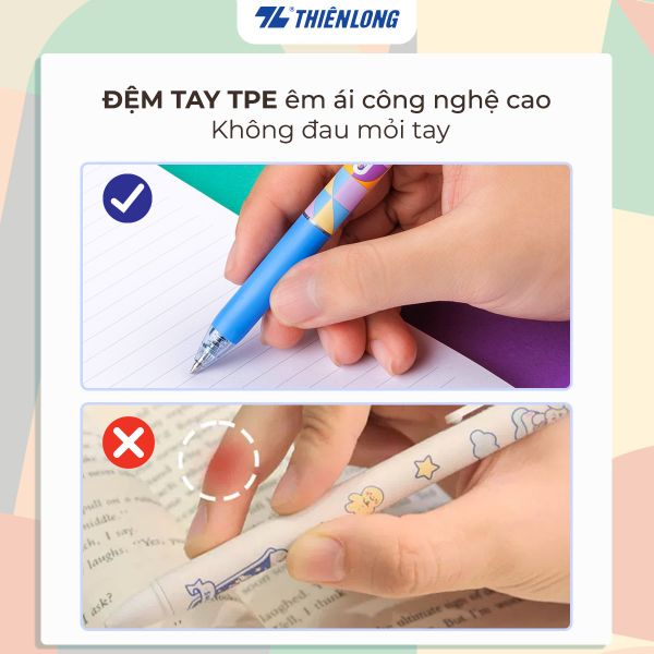 Đệm tay của Bút Gel Quick Dry Thiên Long GEL-033/V2