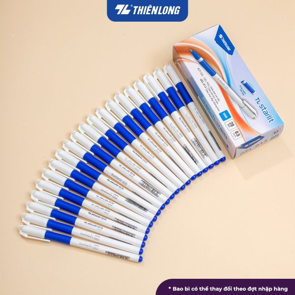 Bút Gel Thiên Long GEL-012 Starlit mực xanh