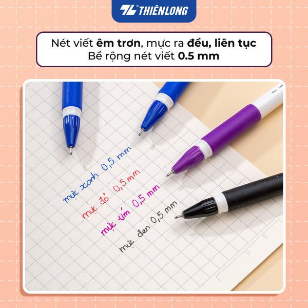 Ưu điểm của Bút Gel Thiên Long GEL-012 Starlit