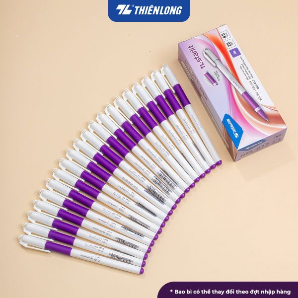 Bút Gel Thiên Long GEL-012 Starlit mực tím