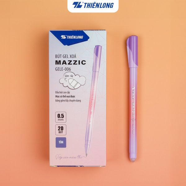 Thiết kế của Bút Gel Xóa Được Mazzic Thiên Long GELE-006