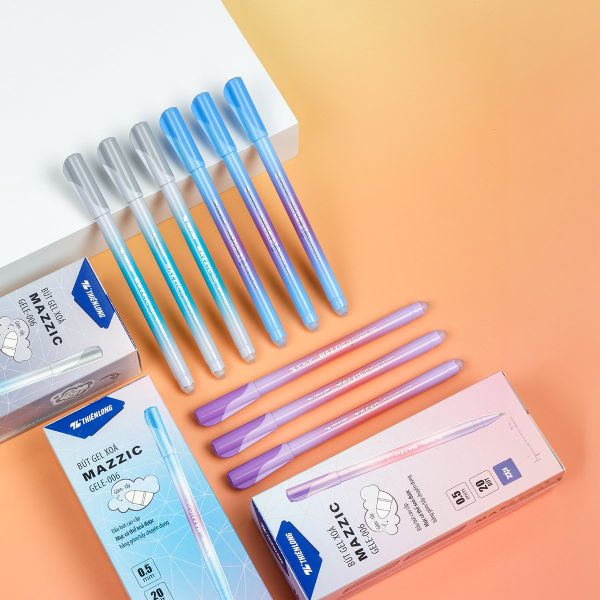 Bút Gel Xóa Được Mazzic Thiên Long GELE-006 – Ngòi 0.5mm, Viết & Xóa Dễ Dàng