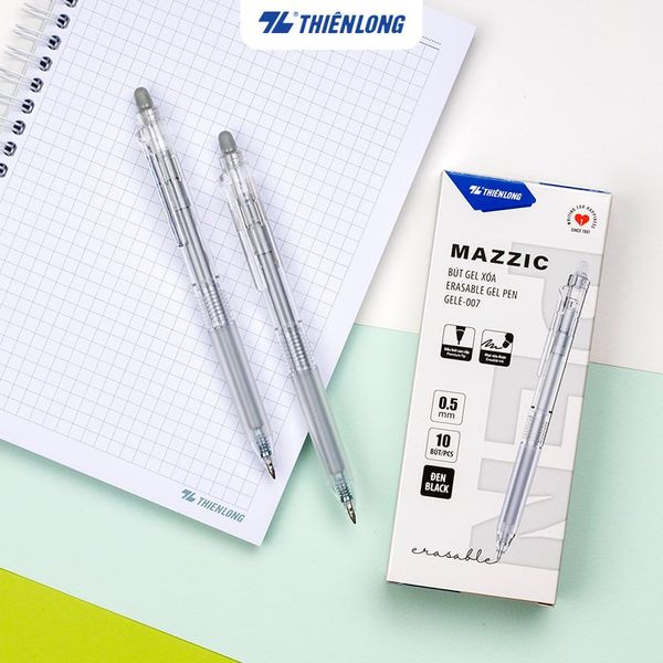 thiết kế trang nhã Bút gel xóa được Thiên Long GELE-007