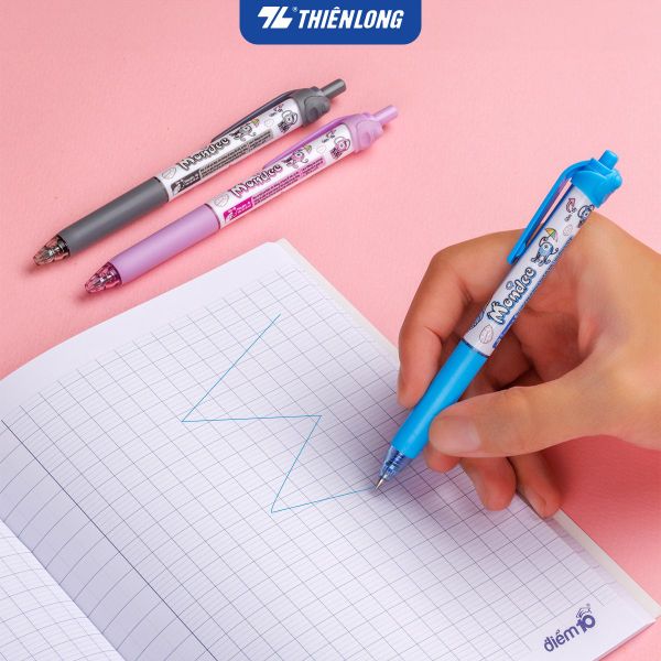 Bút Gel Xóa Được Thiên Long TP-GELE003 - Thiết kế Hoạt hình Mondee
