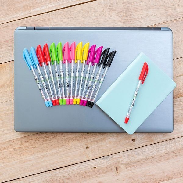 Bút bi Thiên Long Simply TL-062 xanh 0.38mm