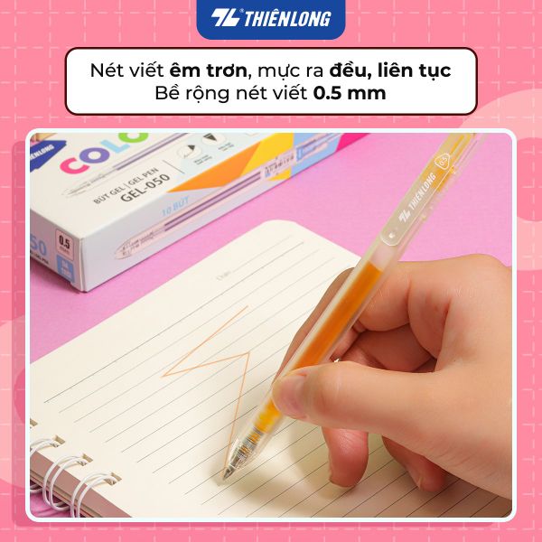 Ưu điểm của Bút gel Colochi Thiên Long GEL-050