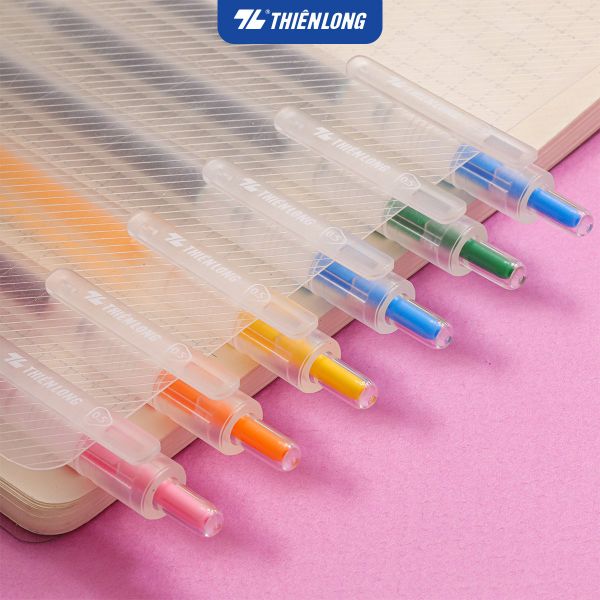 Bút gel Colochi Thiên Long GEL-050 6 màu mực tươi sáng
