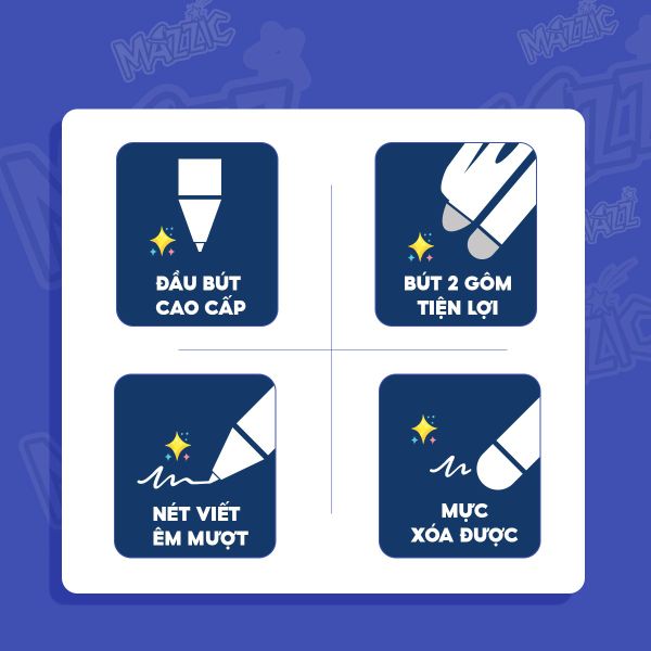 Bút gel Mazzic Thiên Long GELE-008