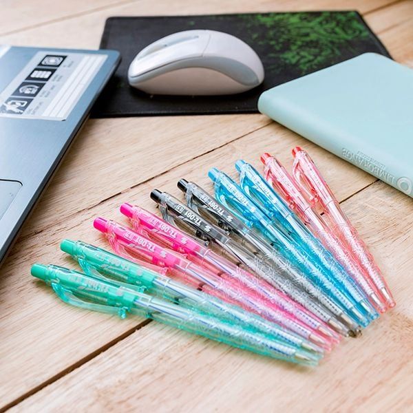 Hộp 20 bút bi Thiên Long TL-061 nhiều màu sắc