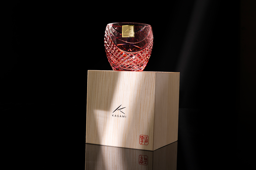 ly uống rượu sake kagami