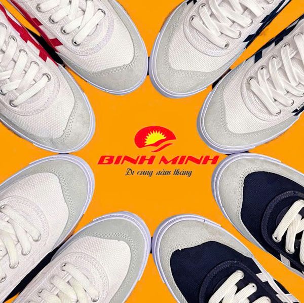 Giày bata 3 sọc Bình Minh