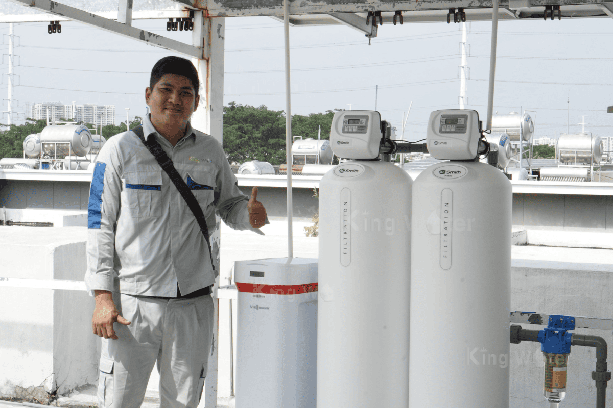 Liên hệ ngay KingWater để được tư vấn miễn phí đến lắp đặt hệ thống lọc tổng