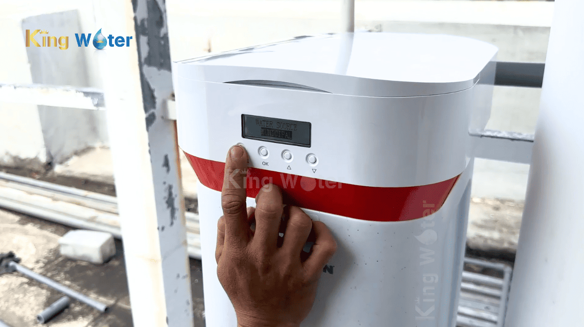 Lọc tổng Viessmann Vitopure S3-3T trang bị màn hình điều khiển hiện đại