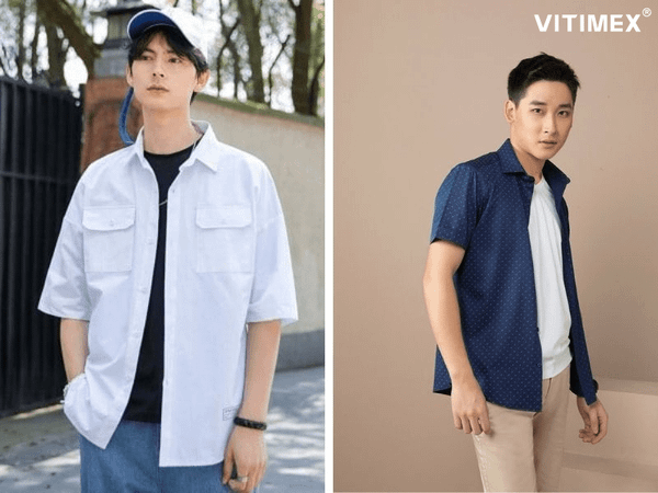 Hướng dẫn chọn mua áo sơ mi nam ngắn tay hàng hiệu