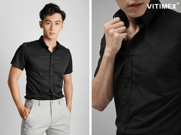 Hướng dẫn chọn mua áo sơ mi nam ngắn tay hàng hiệu
