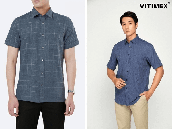 Hướng dẫn chọn mua áo sơ mi nam ngắn tay hàng hiệu